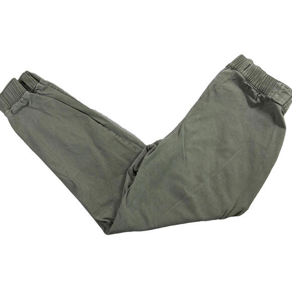 Hollister Pants - Hollister Womens Joggers Size L Green Ultra High Rise Stretch Utility Pants